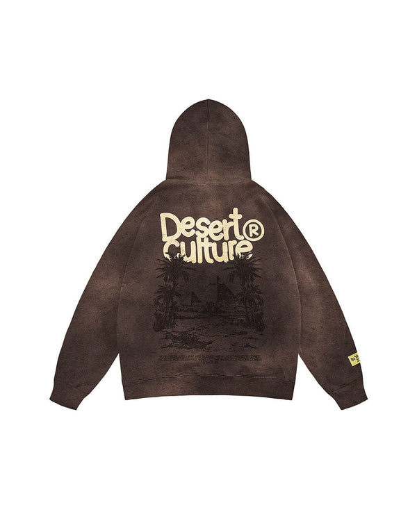 Desert Culture Washed Oversized Hoodie