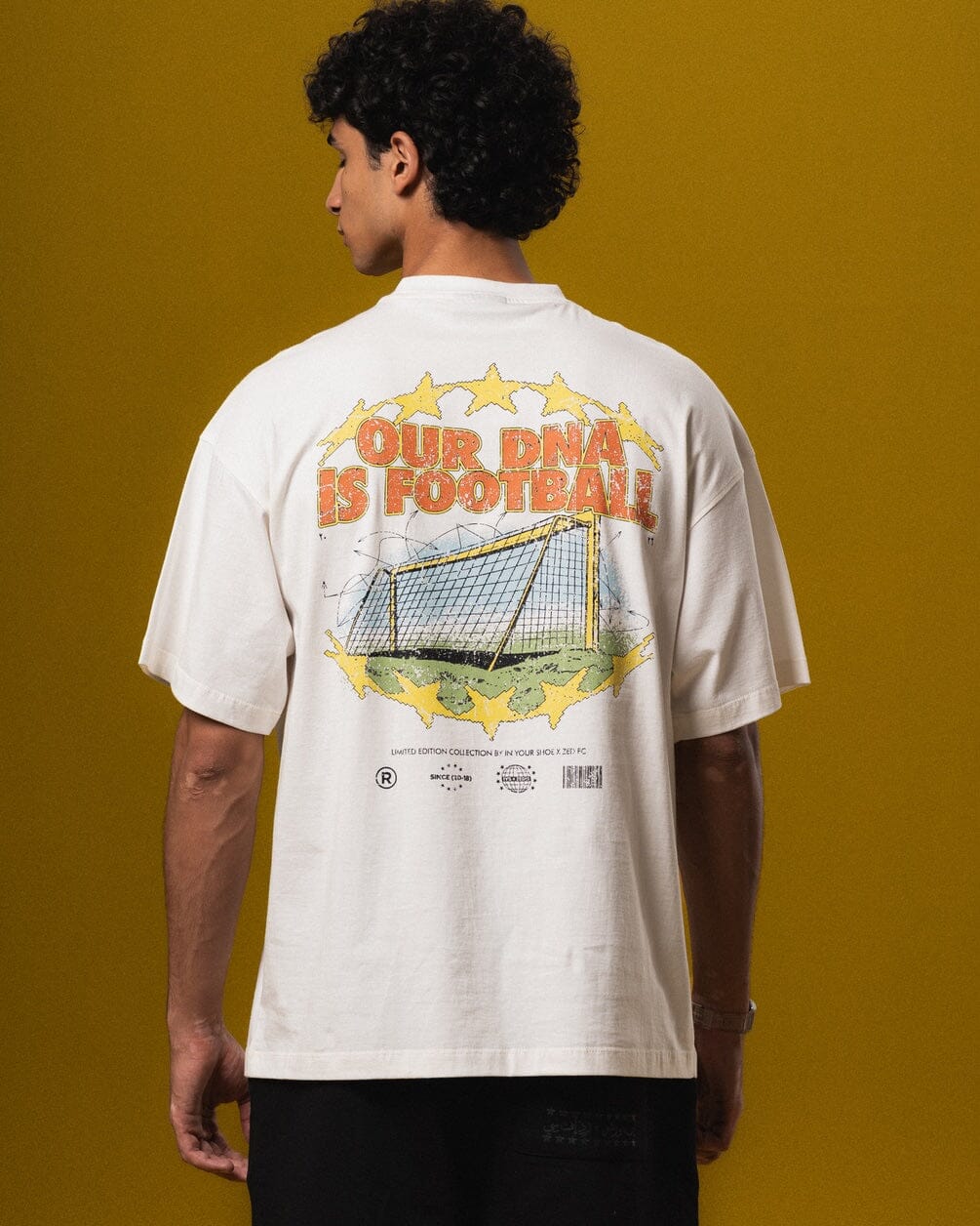 DNA Is Football Oversized Tee Printed Oversized Tees IYS X ZED M 