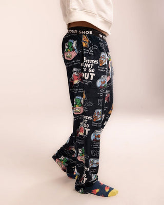 Don't Go Out Fluffy Pjoys Fluffy Pjoys IN YOUR SHOE S Black 