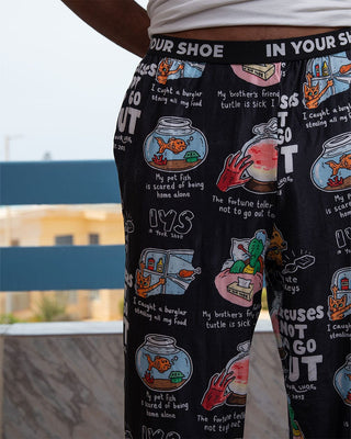 Don't Go Out Pjoys PJOYS IN YOUR SHOE M Black 