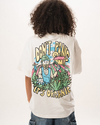 Don't Panic Oversized Tee Printed Oversized Tees IN YOUR SHOE 
