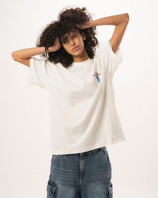Don't Panic Oversized Tee Printed Oversized Tees IN YOUR SHOE 