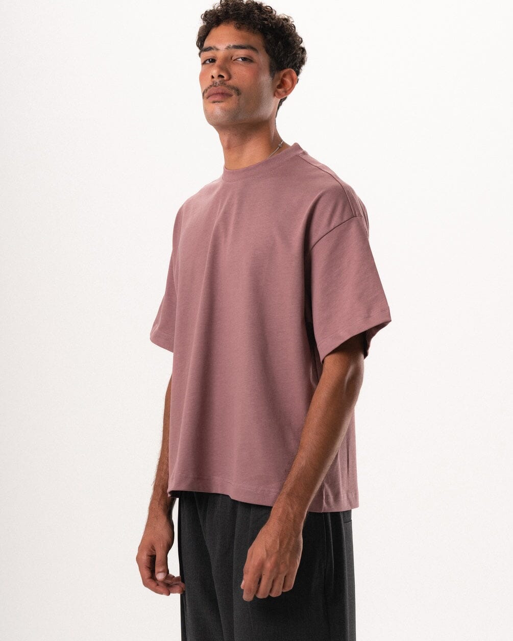 Dusty Pink Boxy Tee Basic Boxy Tee IN YOUR SHOE 