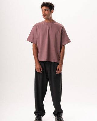 Dusty Pink Boxy Tee Basic Boxy Tee IN YOUR SHOE XL 