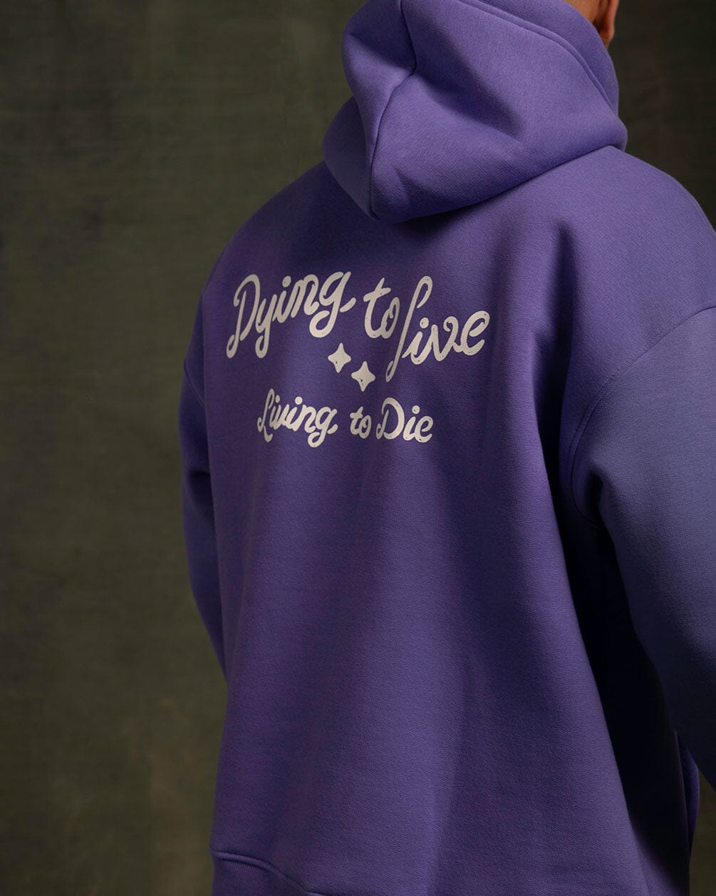 Dying To Live Hoodie Printed Hoodies IN YOUR SHOE 