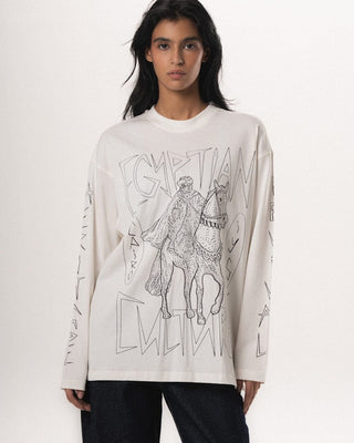 Egyptian Culture Oversized Long Sleeves Long Sleeves IN YOUR SHOE M 