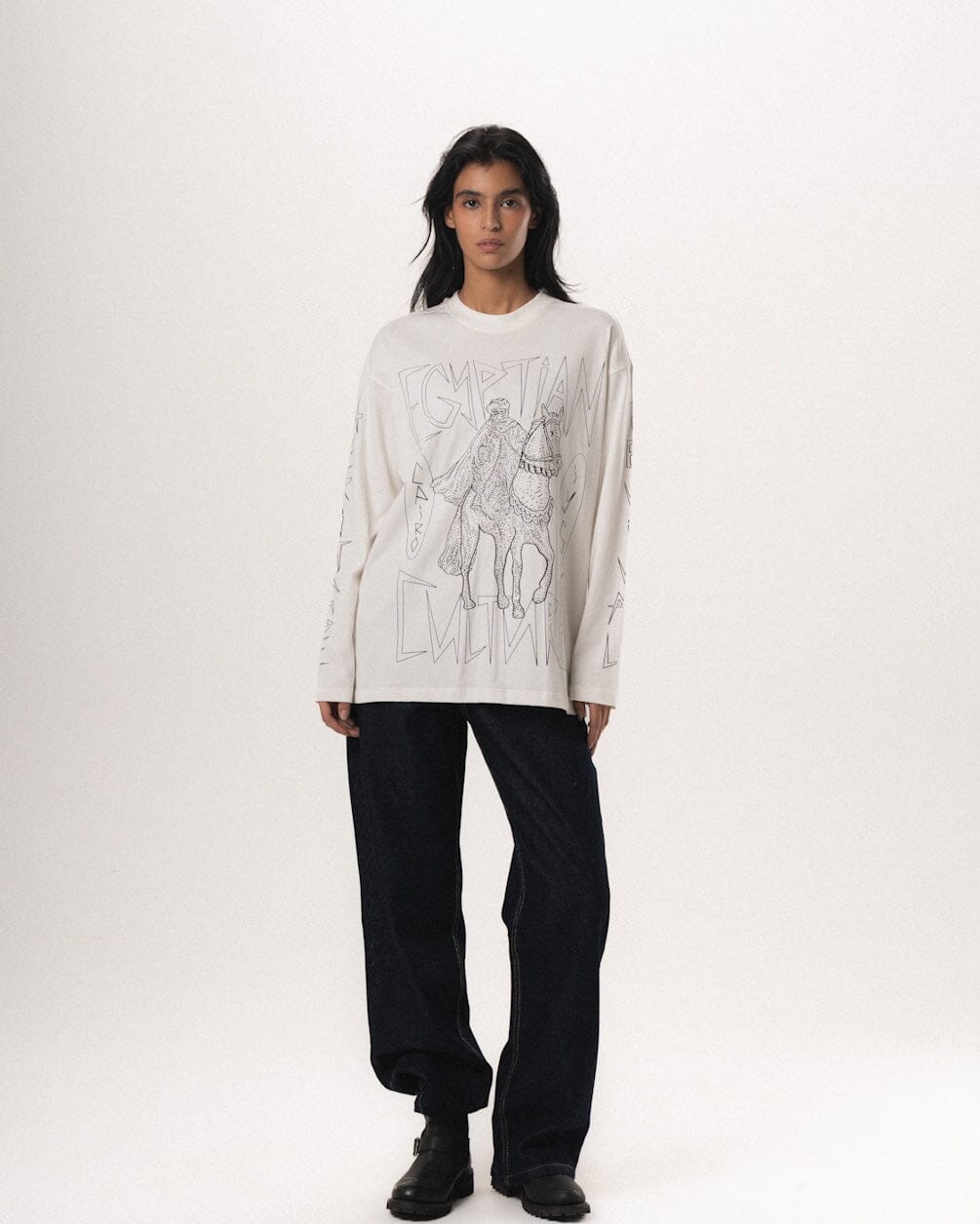 Egyptian Culture Oversized Long Sleeves Long Sleeves IN YOUR SHOE 