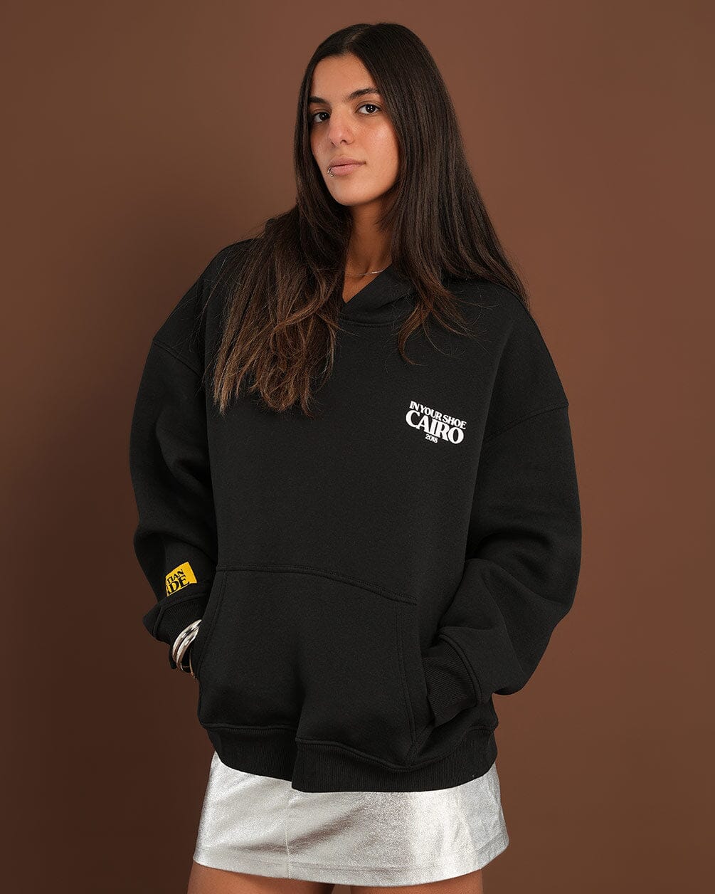 Egyptian Made Boxy Fit Hoodie Boxy Hoodies IN YOUR SHOE S 