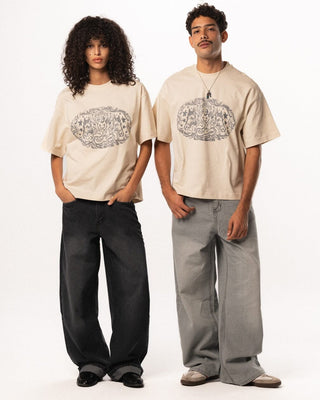 El Archive El Masry Boxy Tee Printed Boxy Tee IN YOUR SHOE S 