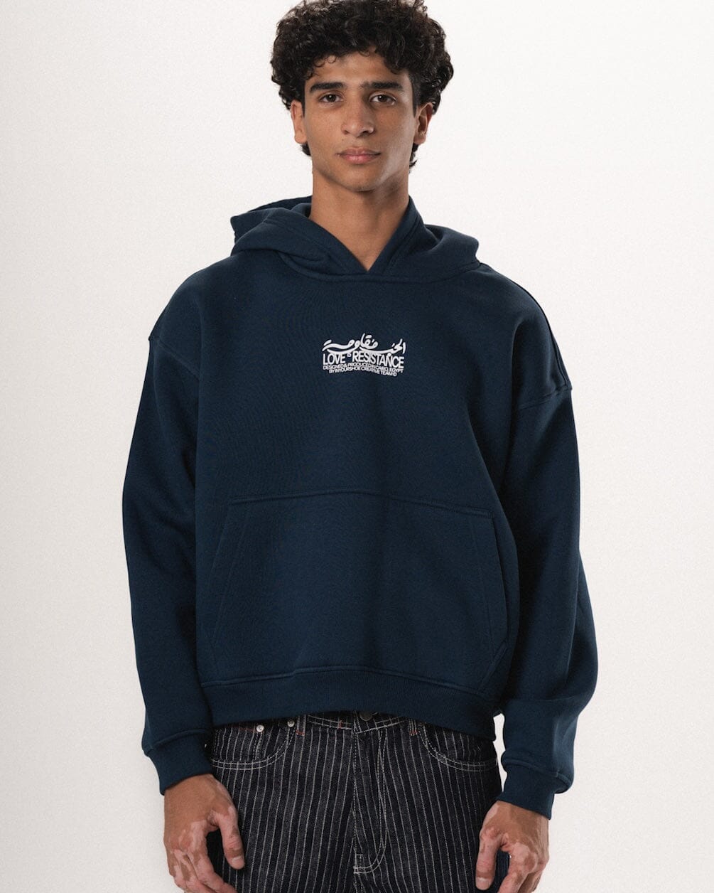 El Hob Moqawma Boxy Hoodie Boxy Hoodies IN YOUR SHOE L 