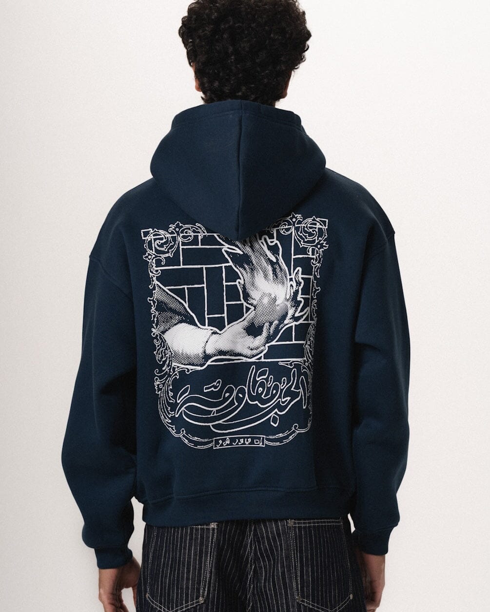 El Hob Moqawma Boxy Hoodie Boxy Hoodies IN YOUR SHOE M 