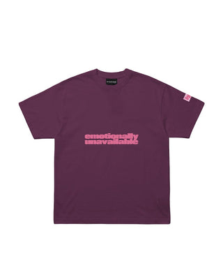 Emotionally Unavailable Oversized Tee Printed Oversized Tees IN YOUR SHOE S 