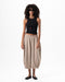 Female Beige Cropped Balloon Pants