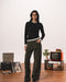 Female Green Corduroy Pants