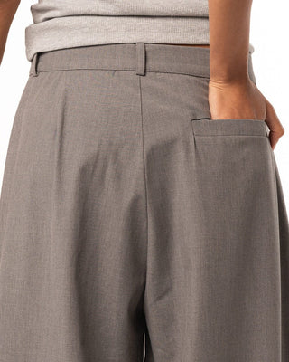 Female Grey Loose Office Pants Pants IN YOUR SHOE 