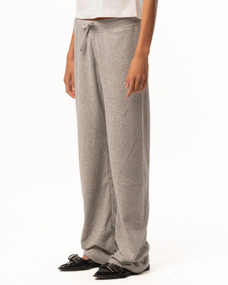 Female Grey Straight Terry Pants Pants IN YOUR SHOE 