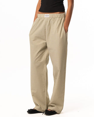 Female Mint Striped Boxer Pants Boxer Pants IN YOUR SHOE M 