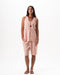 Female Pink Oversized Linen Set
