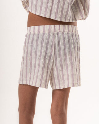 Female Pink Striped Knit Set Knit Set IN YOUR SHOE 