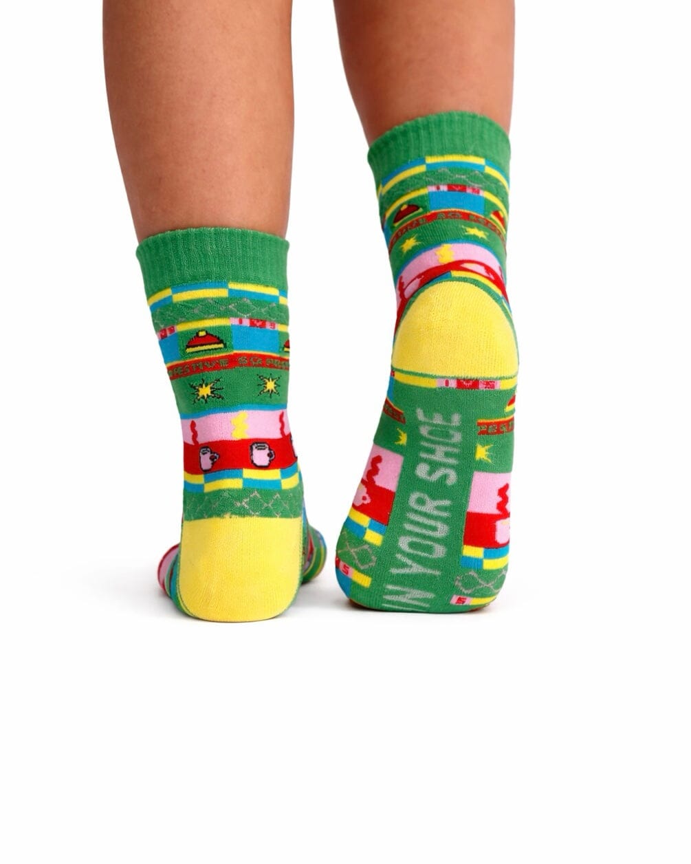 Festive Cocoa Fluffy Socks Fluffy Socks IN YOUR SHOE 