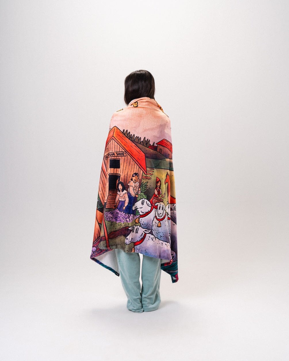 Field Fluffy Blanket Fluffy Blanket IN YOUR SHOE 