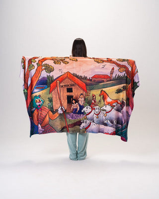 Field Fluffy Blanket Fluffy Blanket IN YOUR SHOE 