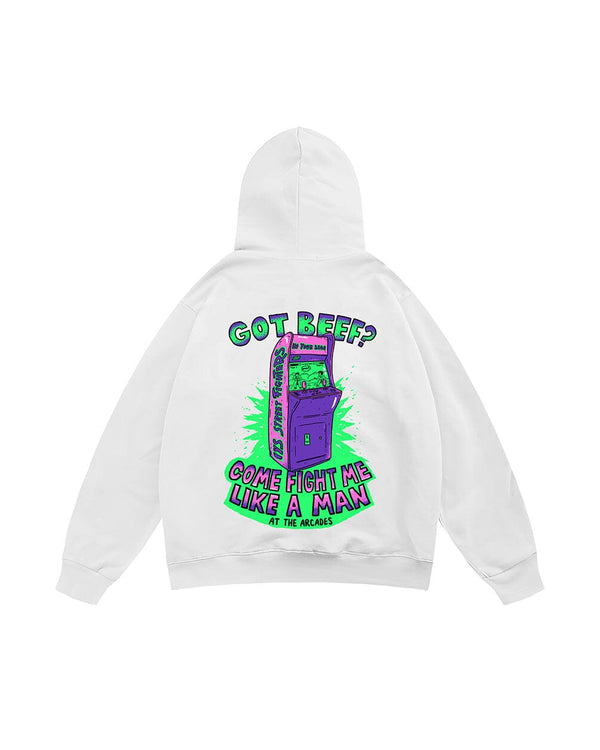 Fight Me Oversized Hoodie