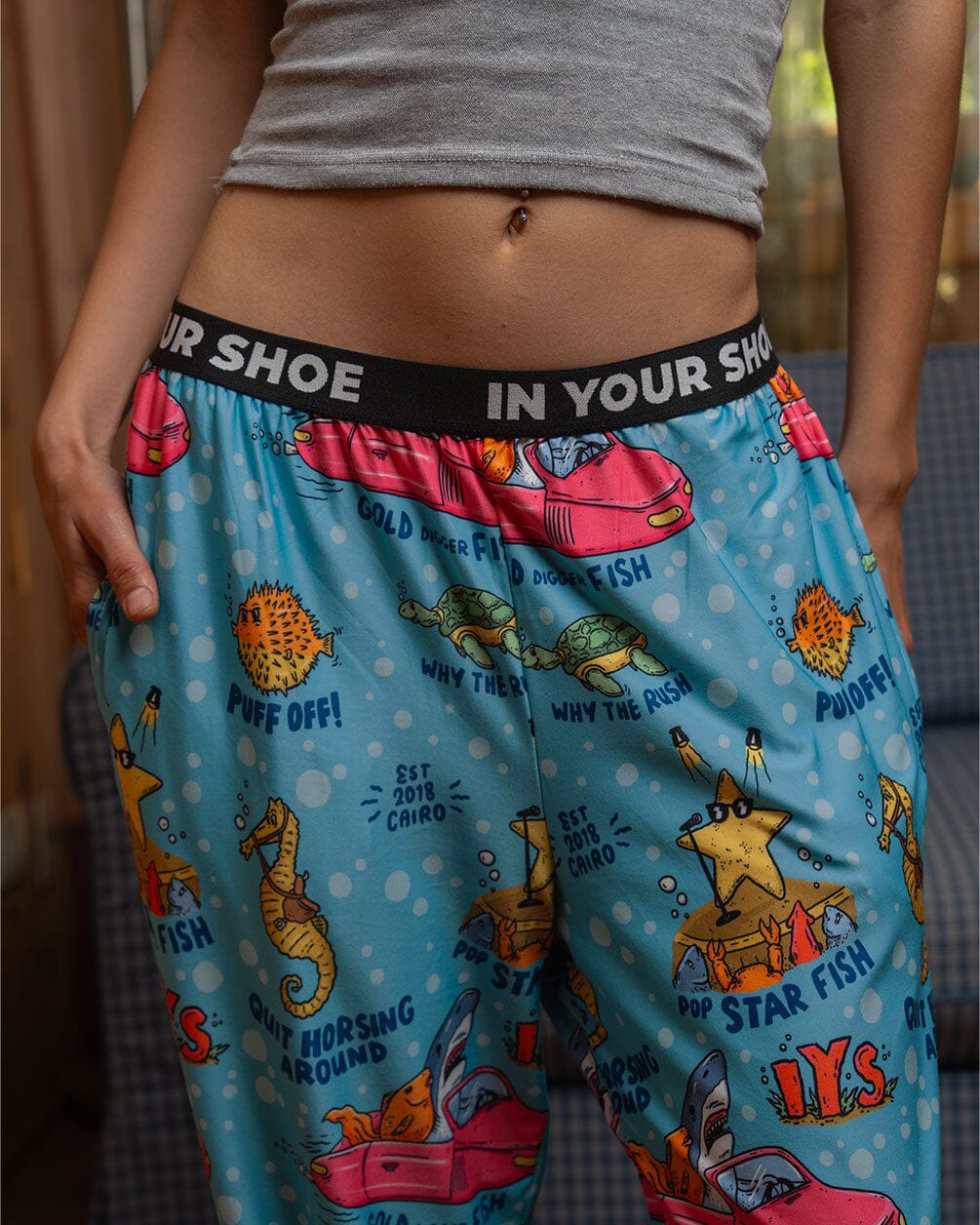 Fishies Pjoys PJOYS IN YOUR SHOE 