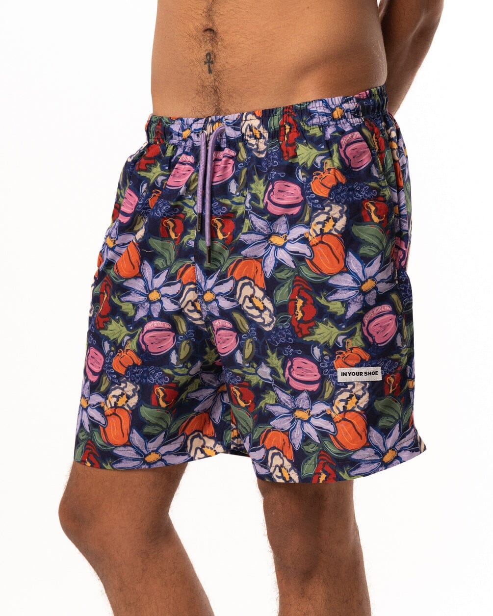 Floral Swim Shorts Swim Shorts IN YOUR SHOE S 