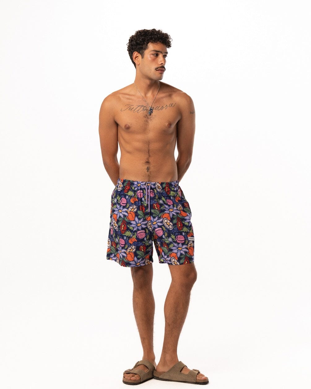 Floral Swim Shorts Swim Shorts IN YOUR SHOE L 