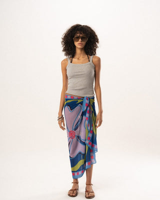 Flower Chiffon Flowy Wrap Flowy Wraps IN YOUR SHOE 