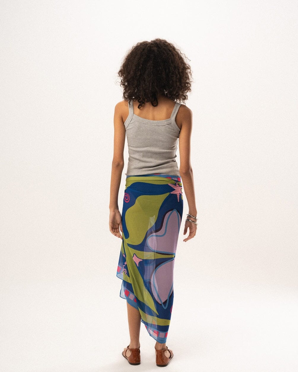 Flower Chiffon Flowy Wrap Flowy Wraps IN YOUR SHOE 