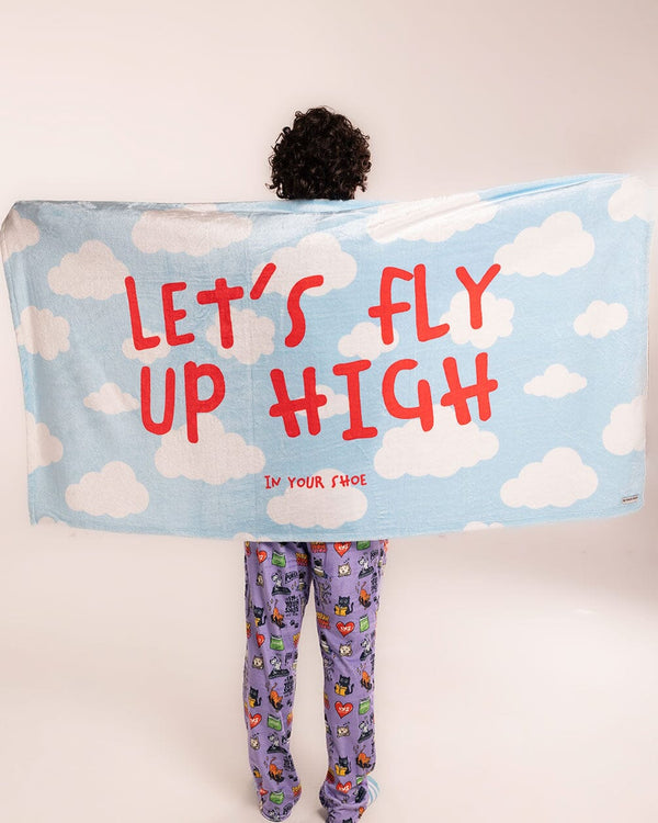 Fly High Fluffy Blanket