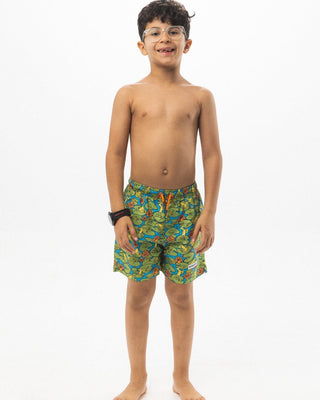 Frog Pond Kids Swim Shorts Kids Swim Shorts IN YOUR SHOE 2-3 