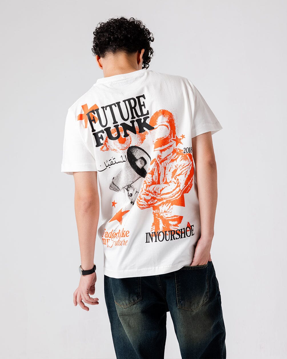 Future Funk Regular Tee Printed Regular Tees IN YOUR SHOE 