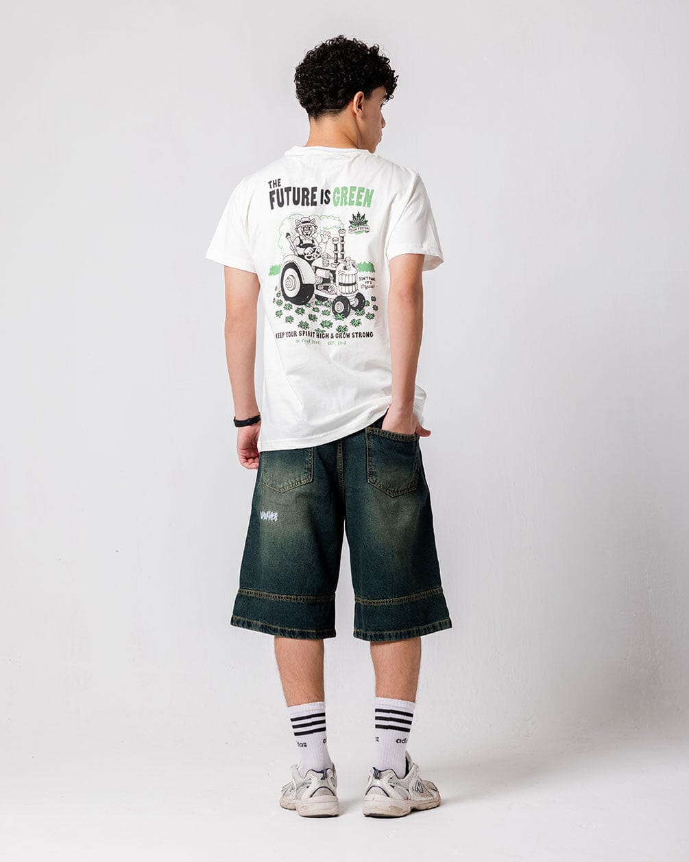 Future Is Green Regular Tee Printed Regular Tees IN YOUR SHOE 