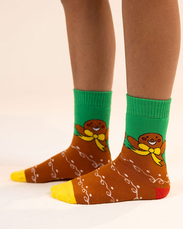 Gingerbread Fluffy Socks Fluffy Socks IN YOUR SHOE 