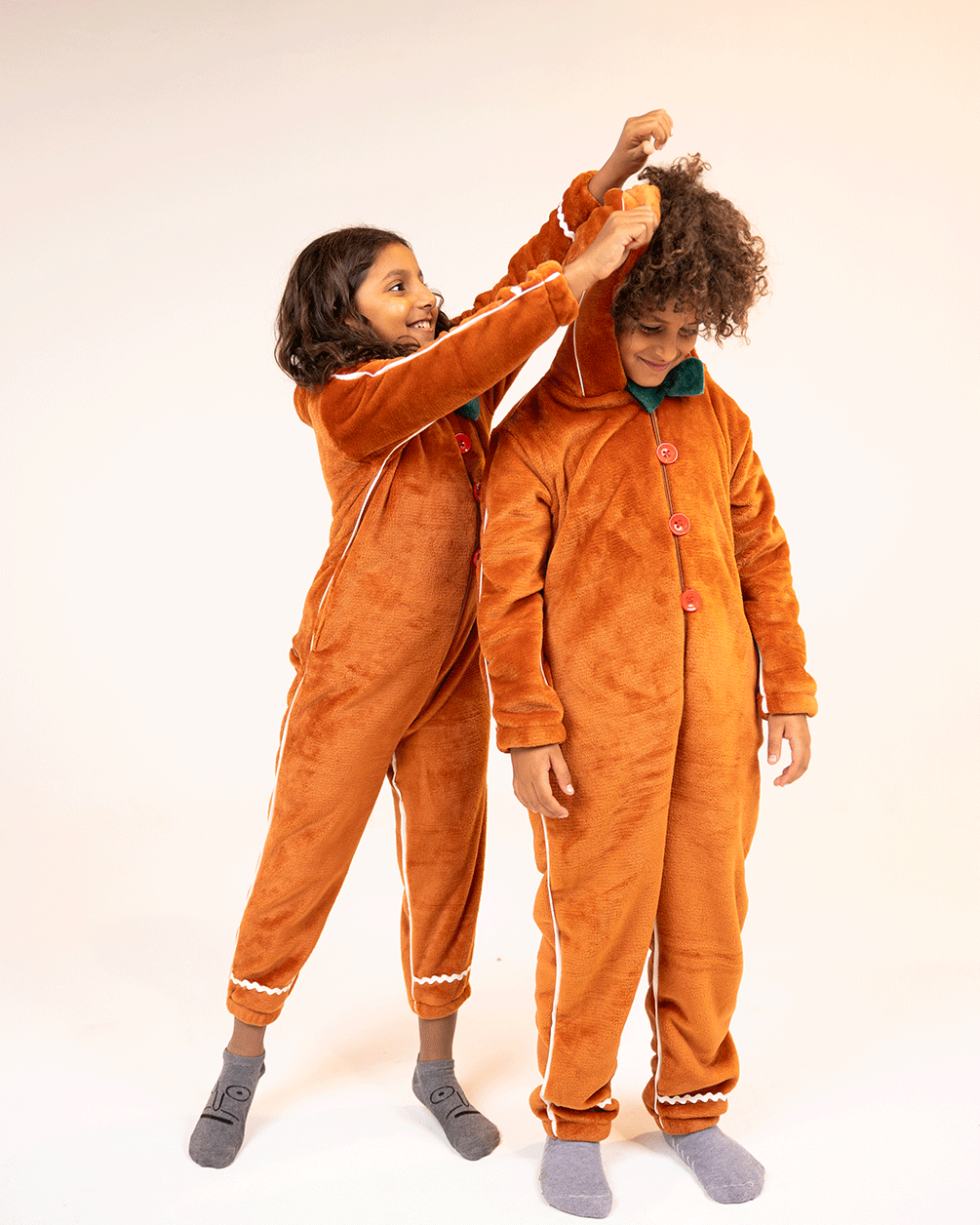 Gingerbread Kids Onesie Kids Onesies IN YOUR SHOE 