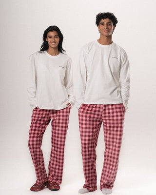 Gingham Fluffy Pjoys Fluffy Pjoys IN YOUR SHOE S 