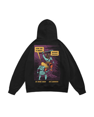 Give Me A Raise Oversized Hoodie Printed Hoodies IN YOUR SHOE S 