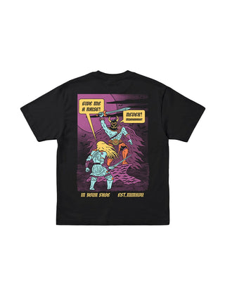 Give Me A Raise Oversized Tee Printed Oversized Tees IN YOUR SHOE 