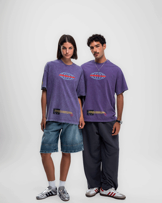 God Is Forgiving Washed Oversized Tee Washed Oversized Tee IN YOUR SHOE S 