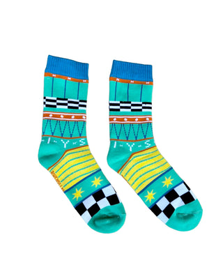 Golf Course Fluffy Socks Fluffy Socks IN YOUR SHOE 