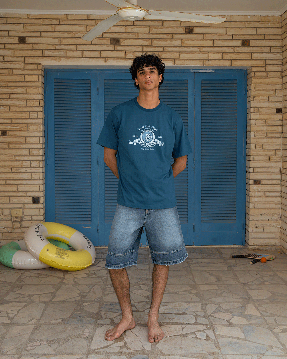 Good Old Days Regular Tee Printed Regular Tees IN YOUR SHOE 