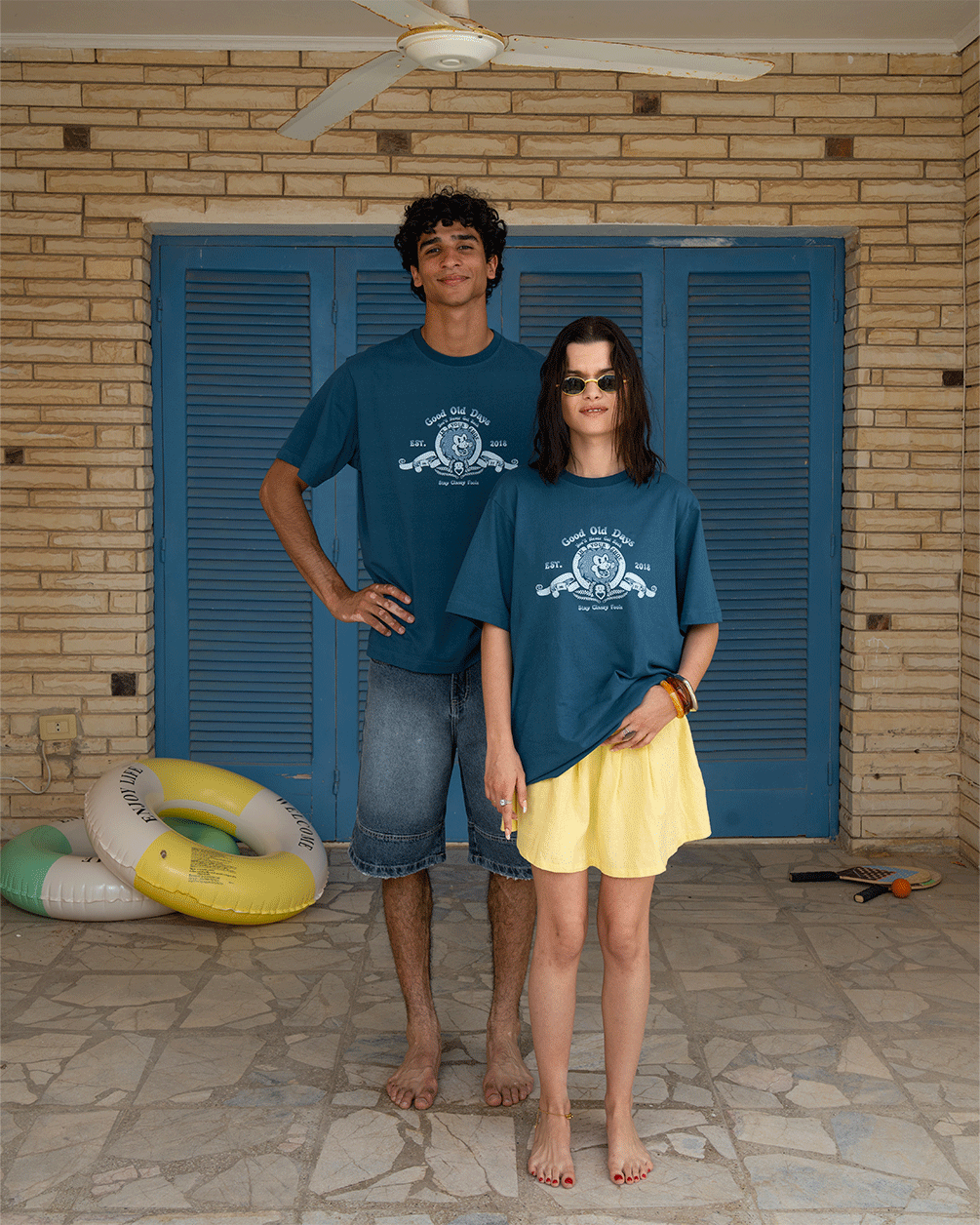 Good Old Days Regular Tee Printed Regular Tees IN YOUR SHOE S 