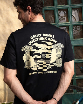 Great Minds Overthink Regular Tee Printed Regular Tees IN YOUR SHOE 