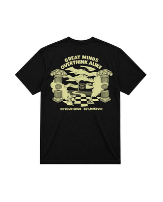 Great Minds Overthink Regular Tee Printed Regular Tees IN YOUR SHOE 