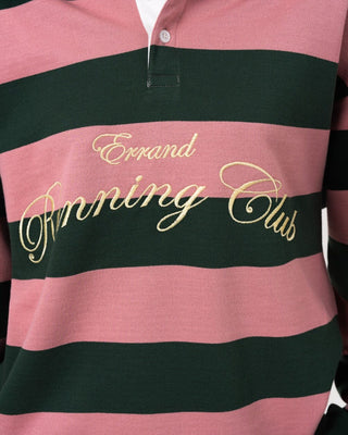 Green & Pink Striped Statement Oversized Rugby Polo Polo T-Shirts IN YOUR SHOE 