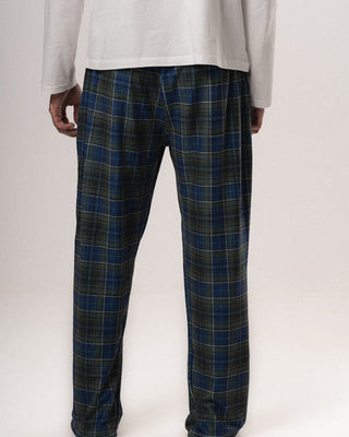 Green Plaid Fluffy Pjoys Fluffy Pjoys IN YOUR SHOE XL 