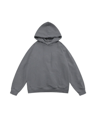 Grey Basic Hoodie Plain Hoodies IN YOUR SHOE 